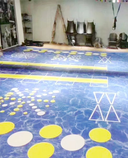 銅陵塑膠地板 奧冠體育設(shè)施 塑膠地板批發(fā)